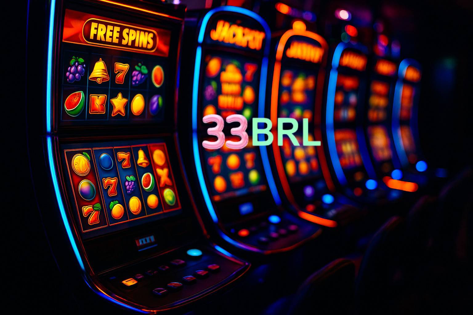 Diversos jogos de caça-níqueis